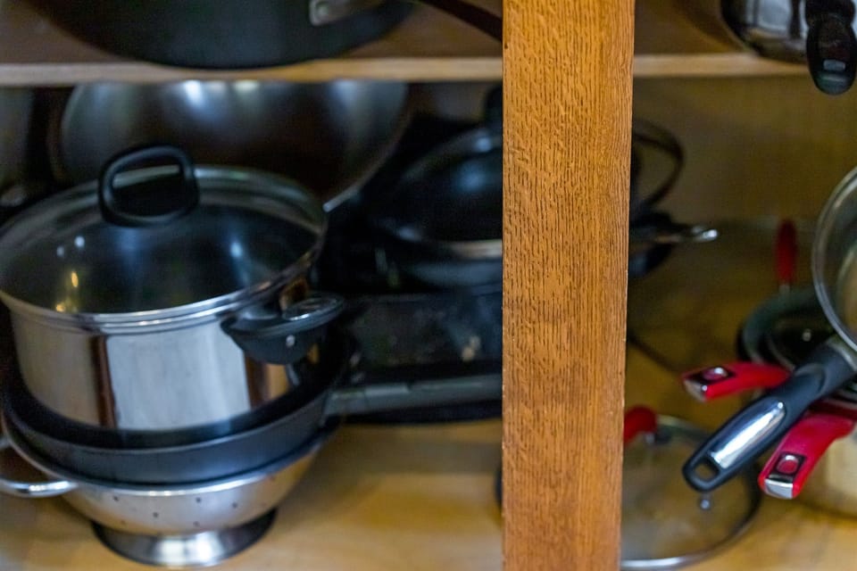 The kitchen at Arbor View is well equipped for your needs