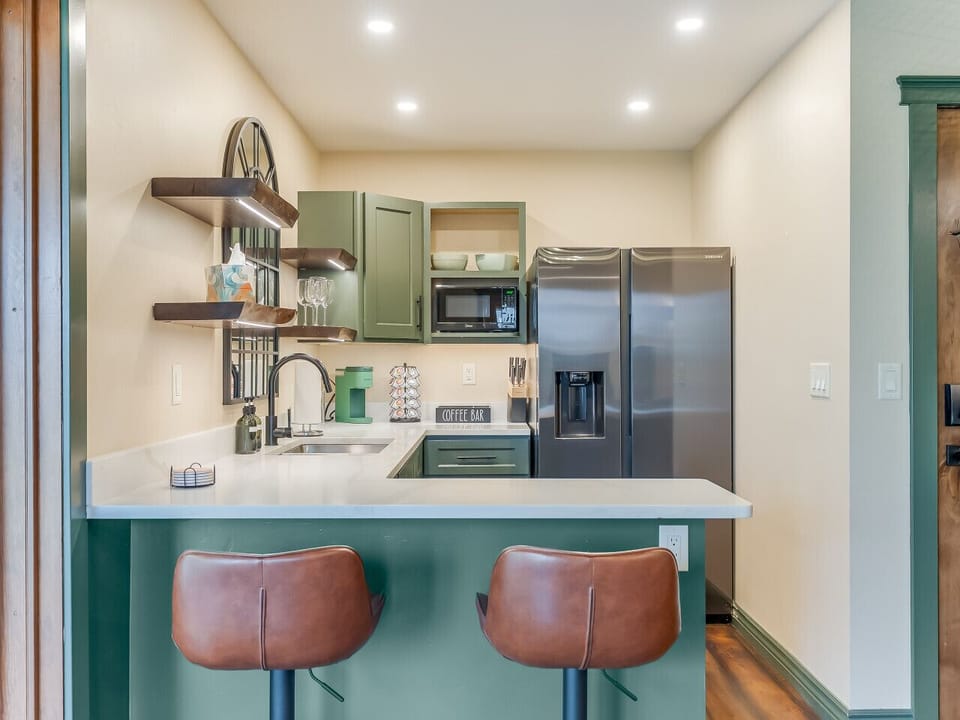 Private coffee bar.