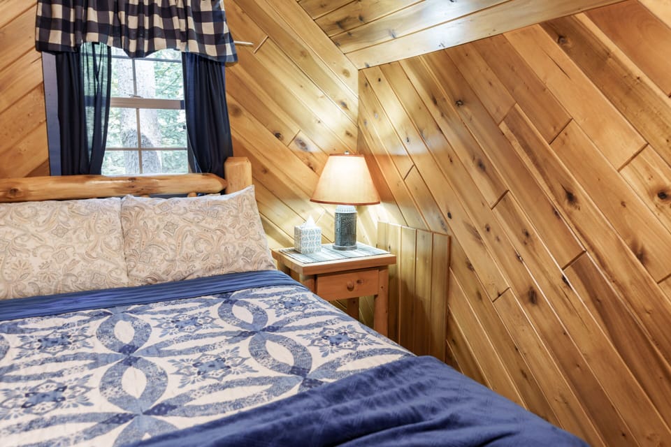 Queen Bed in Loft
