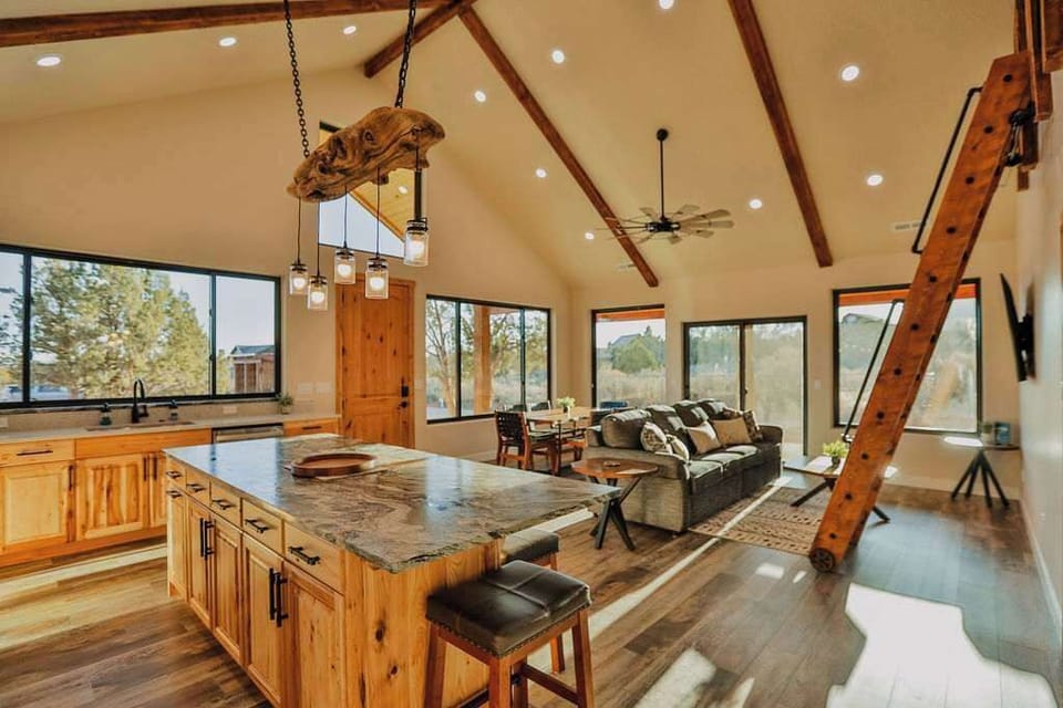 Casa Vermillion Kitchen, Living, and Dining area