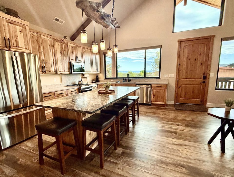 The fully appointed kitchen at Casa Vermillion supplies everything you need to cook up your favorite meals