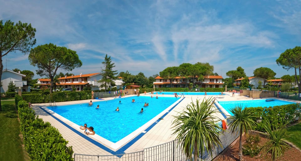 Apartment, 3 Bedrooms, Balcony, Garden View | Pool | Outdoor pool