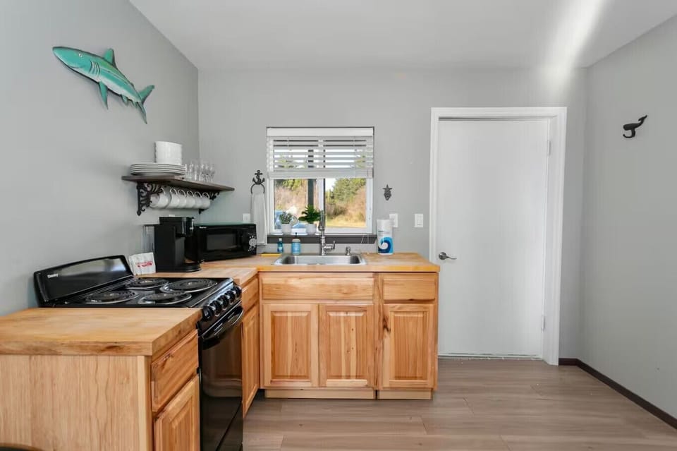Fully equipped kitchen ready for your favorite meals