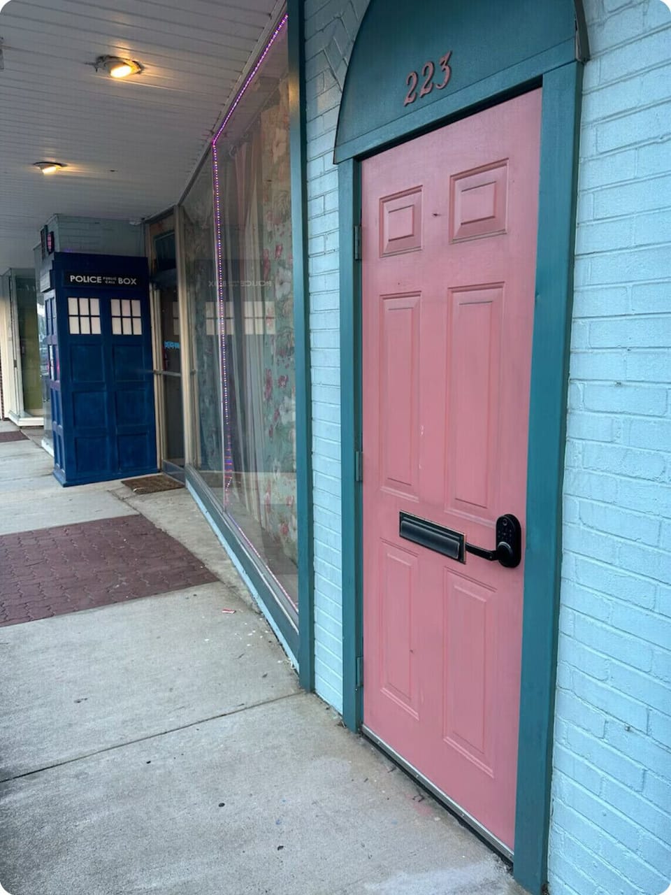Exterior detail