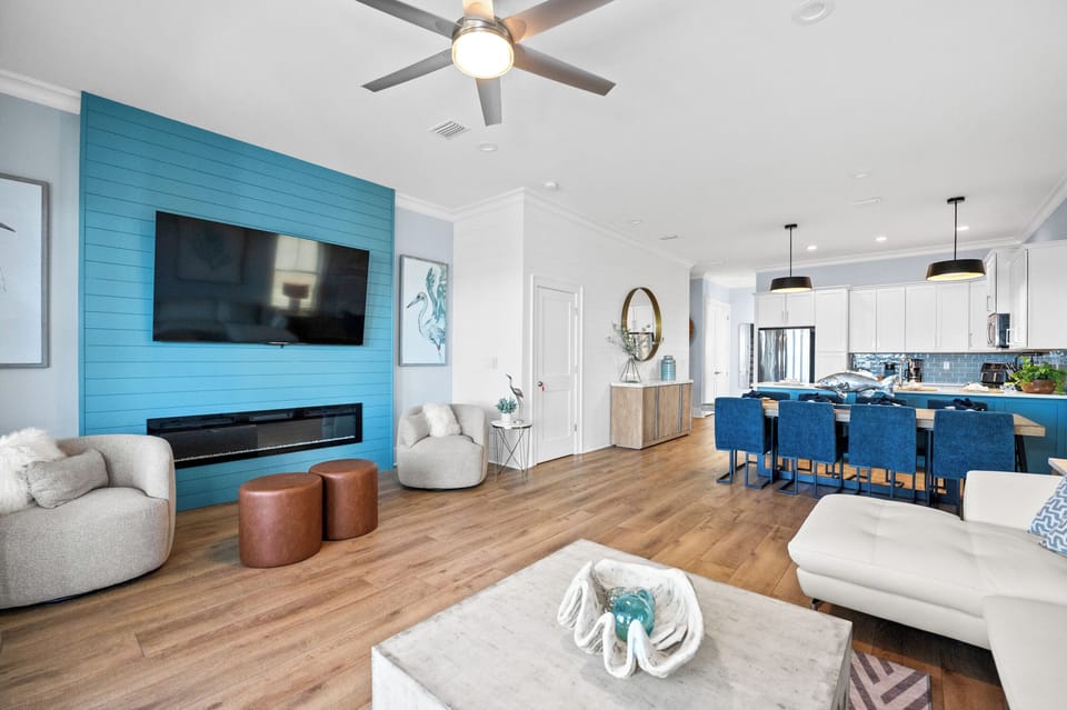 Open / airy concept living space
