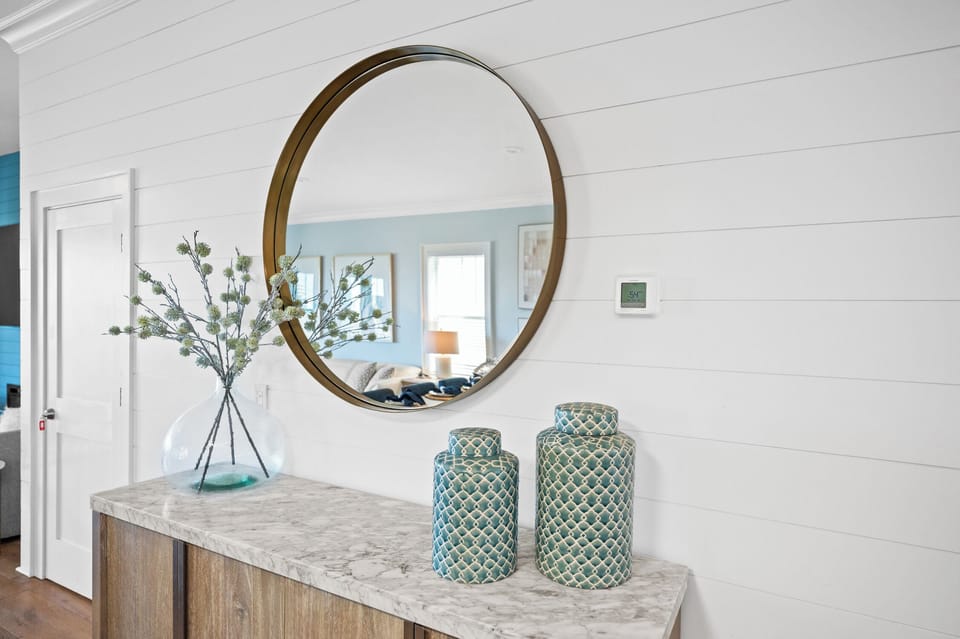 Beautiful finishes and accents