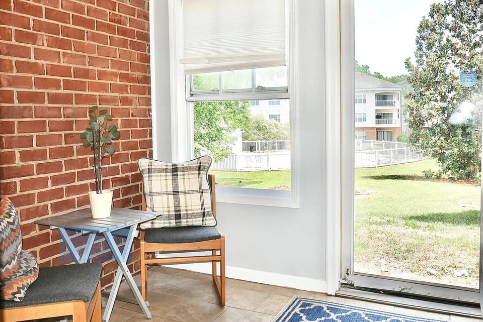 Sunroom... Look how close you are to Community Pool + Private Grilling!