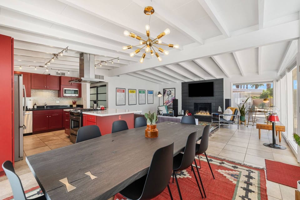 Open Kitchen and Dining Area