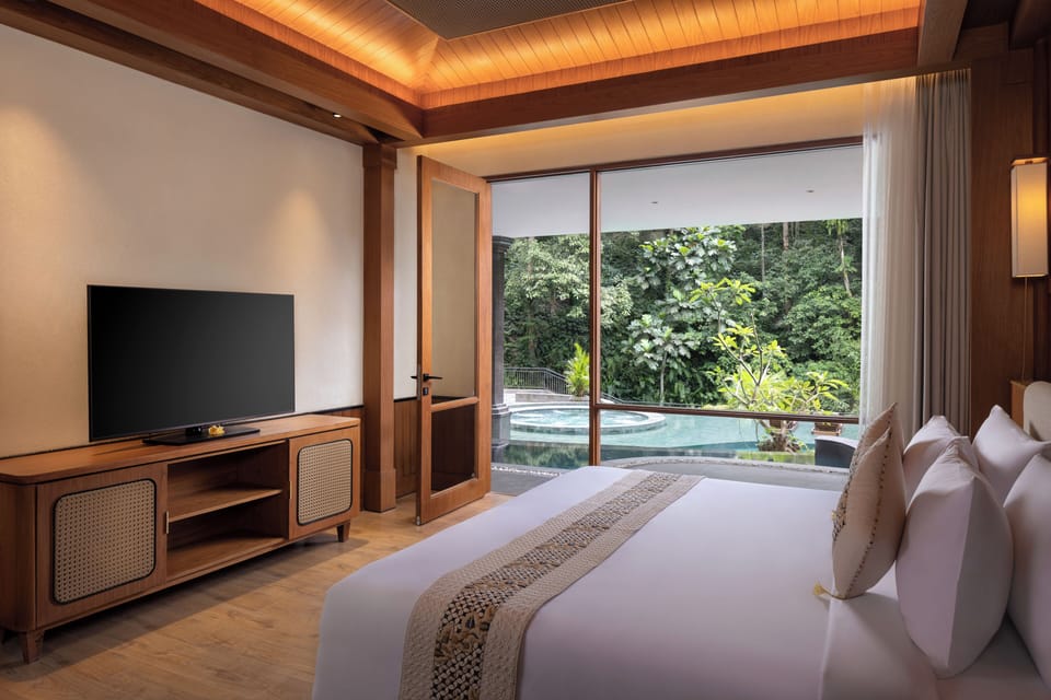 Premium Suite Room with Plunge Pool | Memory foam beds, minibar, in-room safe, desk