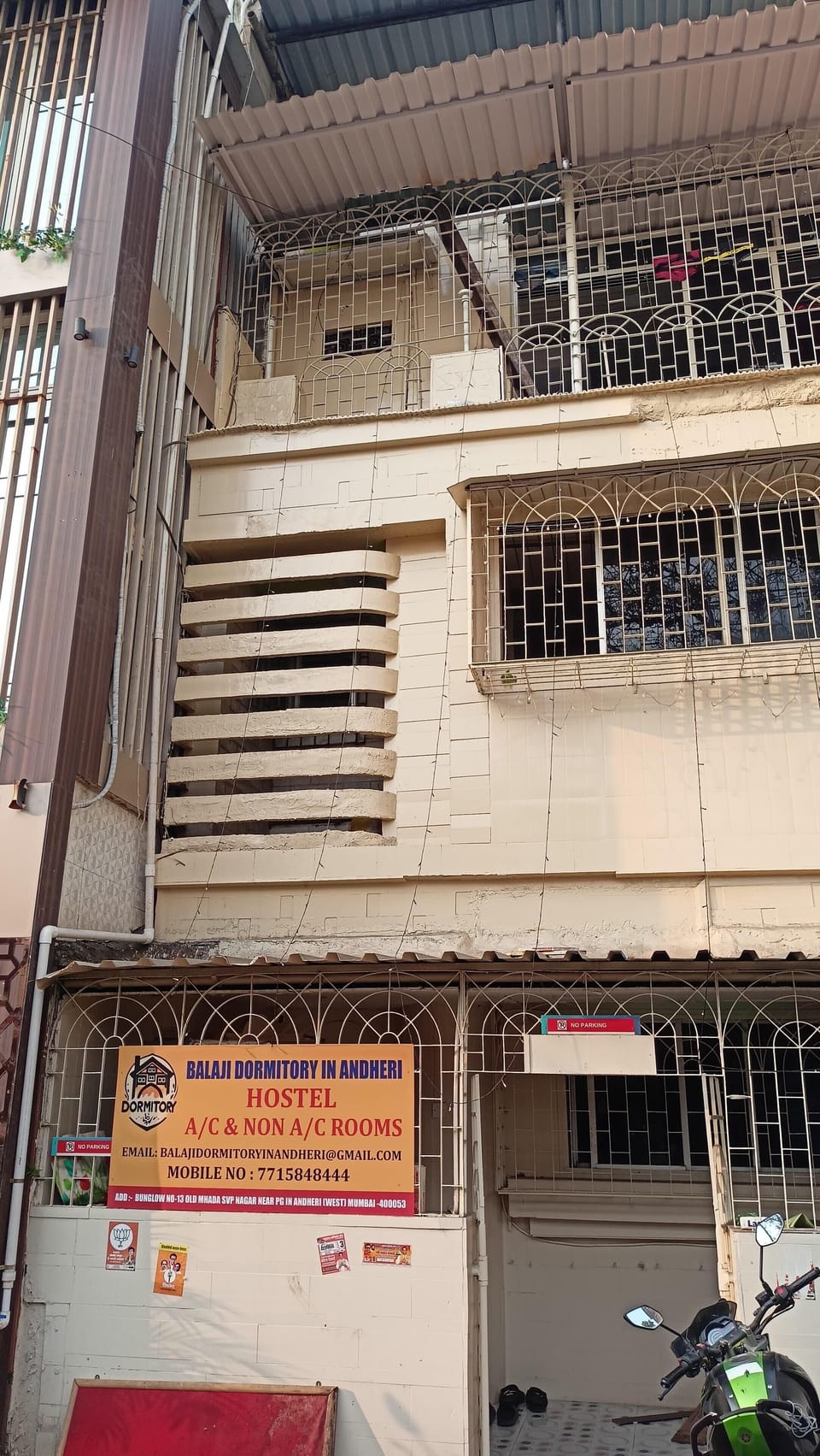 Front of property