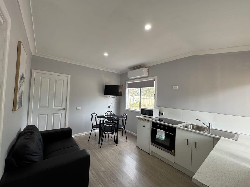Villa, 2 Bedrooms | Private kitchen | Shared fridge, microwave, oven, stovetop