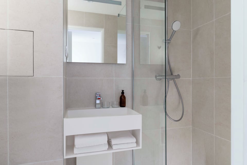Deluxe Room | Bathroom | Shower, towels