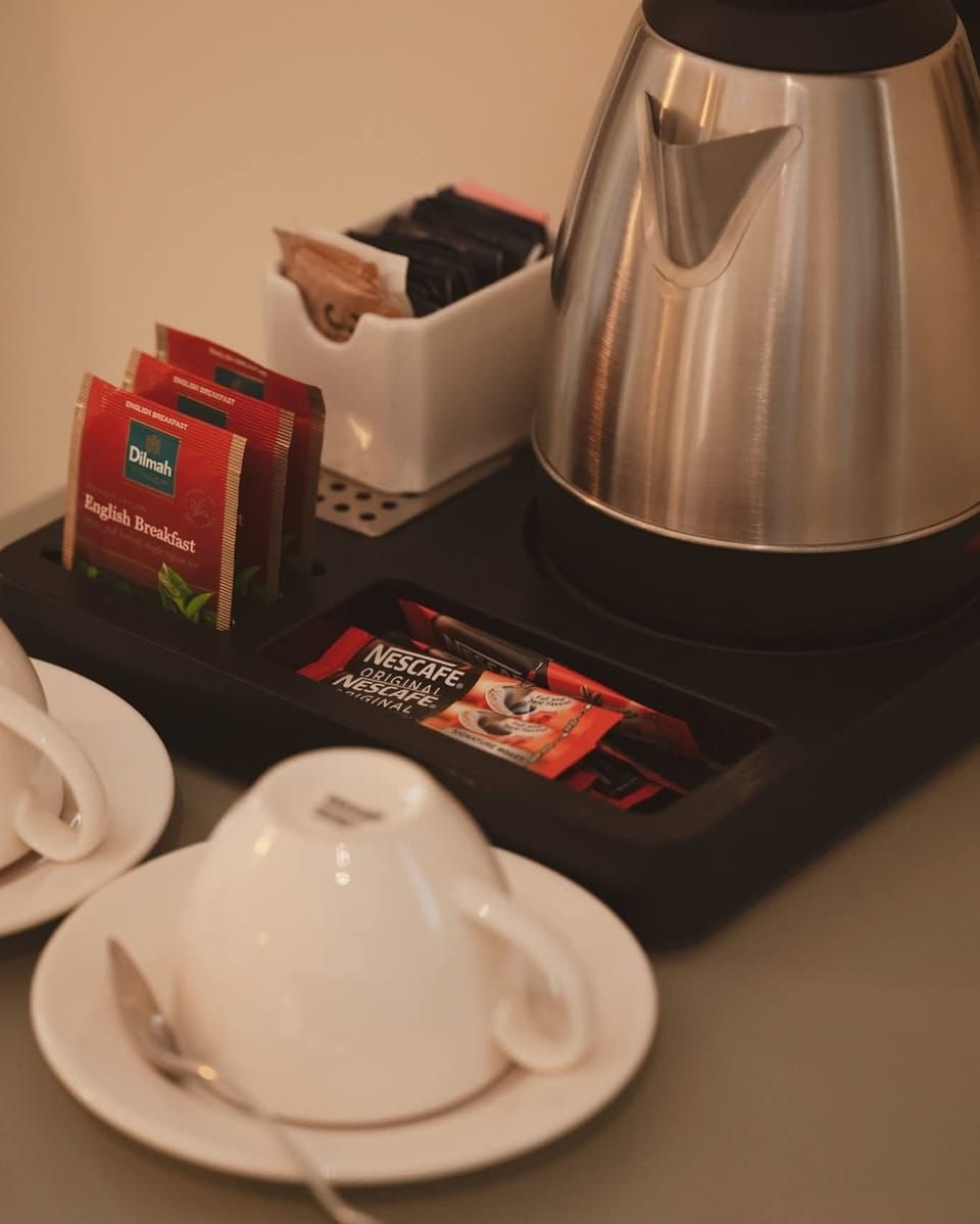 In-room safe, desk, laptop workspace, blackout drapes