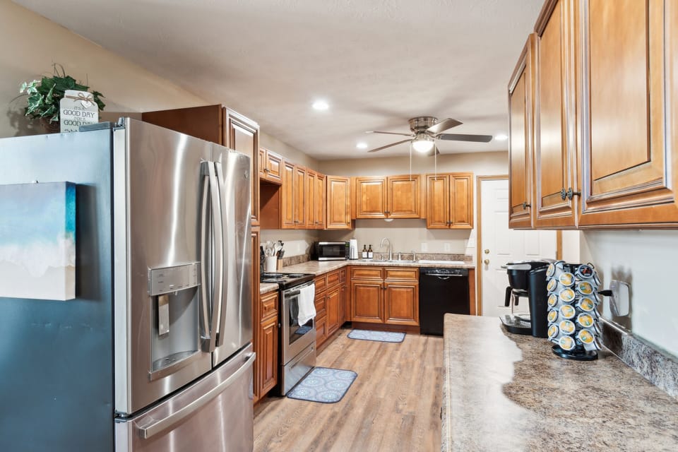 Indoors, Kitchen, Appliance, Refrigerator, Home Decor