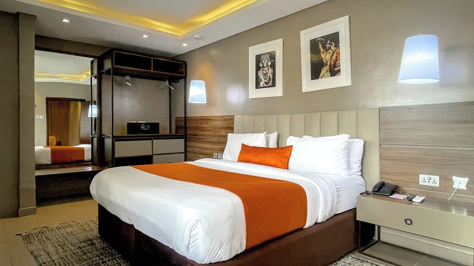 Premium Suite, City View | In-room safe, desk, blackout drapes, free WiFi