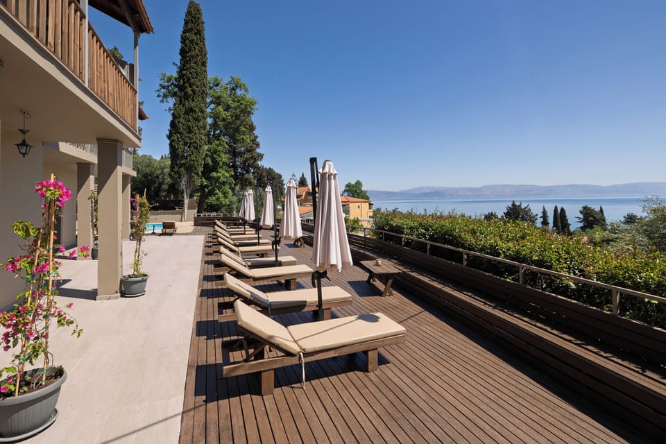 Sea view from the Sun deck