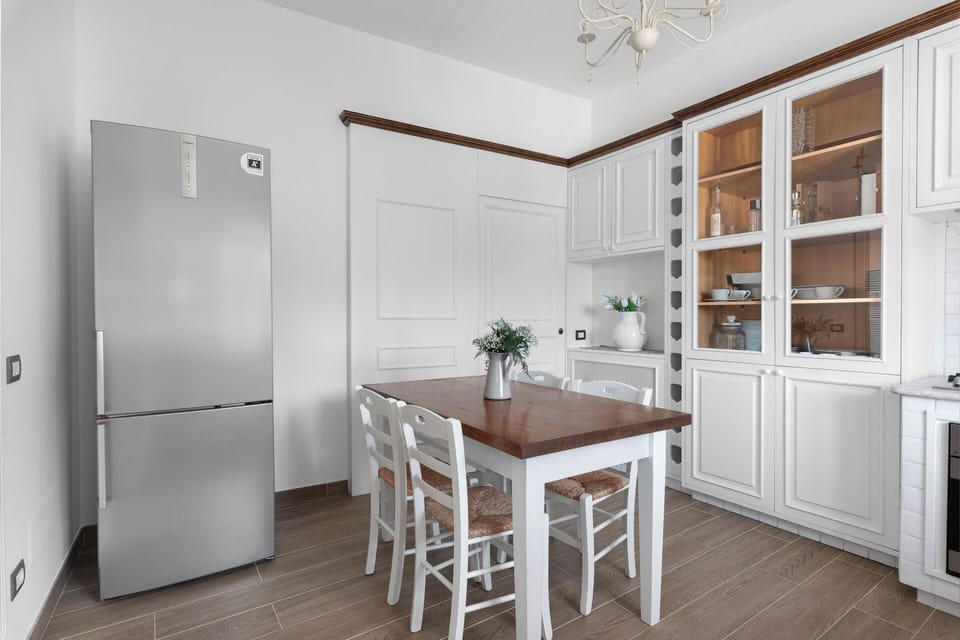 Apartment, Sea View | Private kitchen | Espresso maker, electric kettle