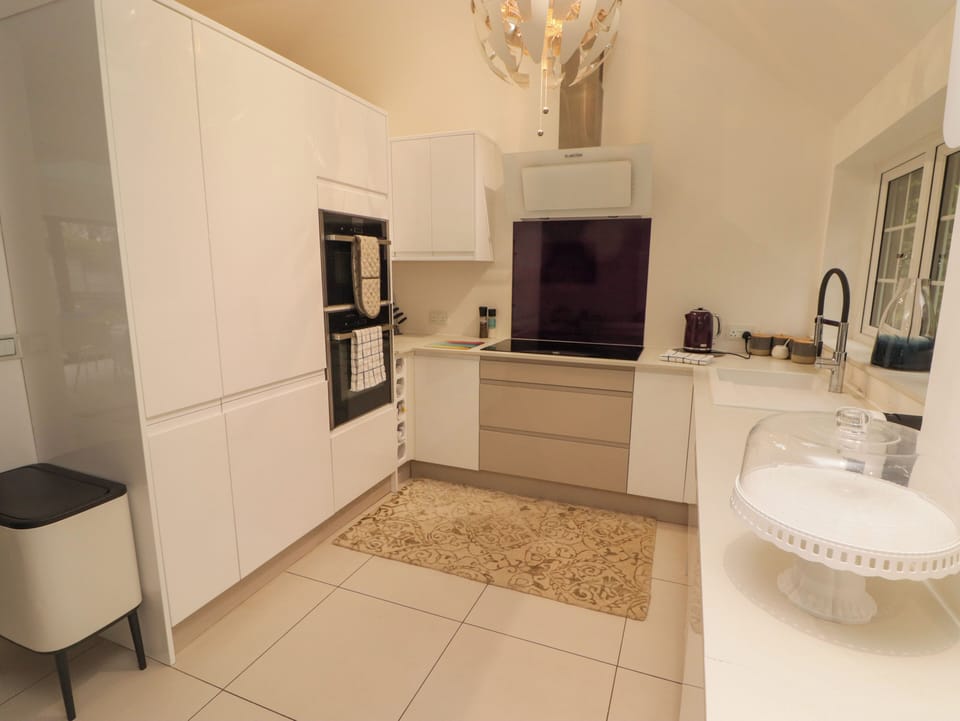 Fridge, dishwasher, electric kettle, toaster