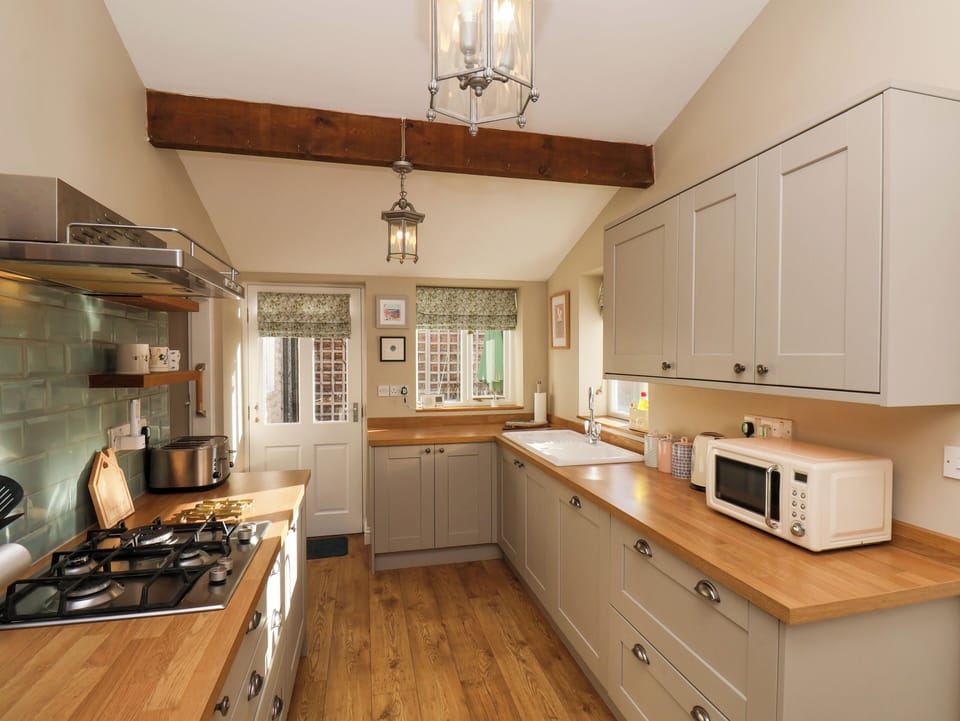 Fridge, dishwasher, electric kettle, toaster