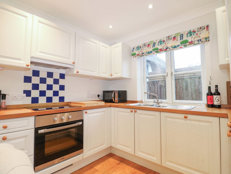 Fridge, dishwasher, electric kettle, toaster