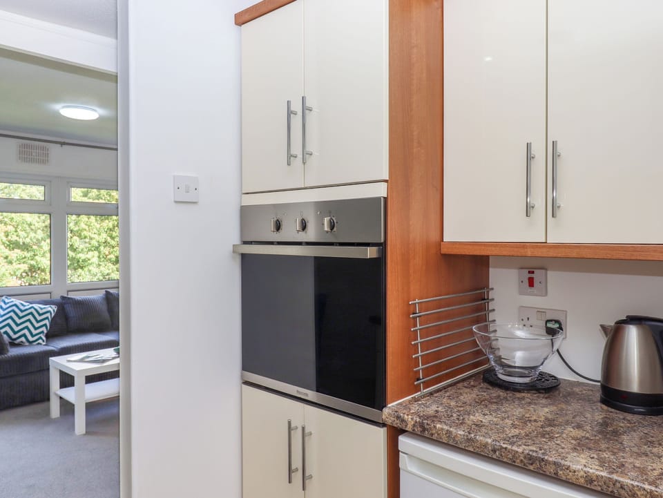 Fridge, dishwasher, electric kettle, toaster