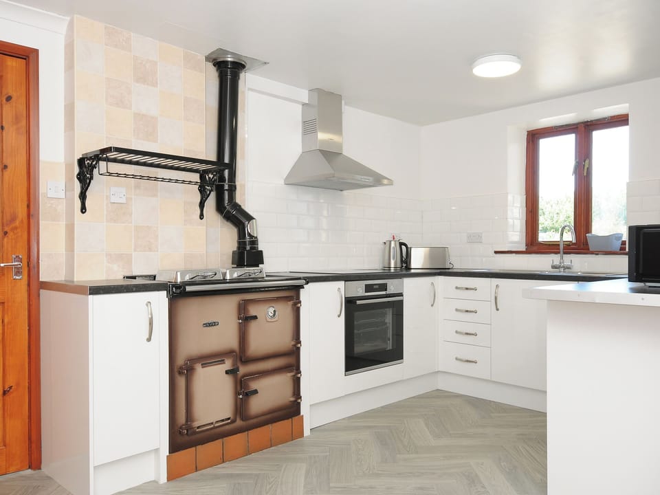 Fridge, dishwasher, electric kettle, toaster