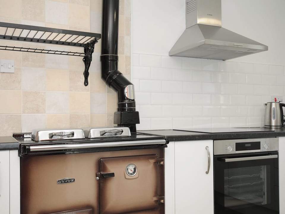 Fridge, dishwasher, electric kettle, toaster