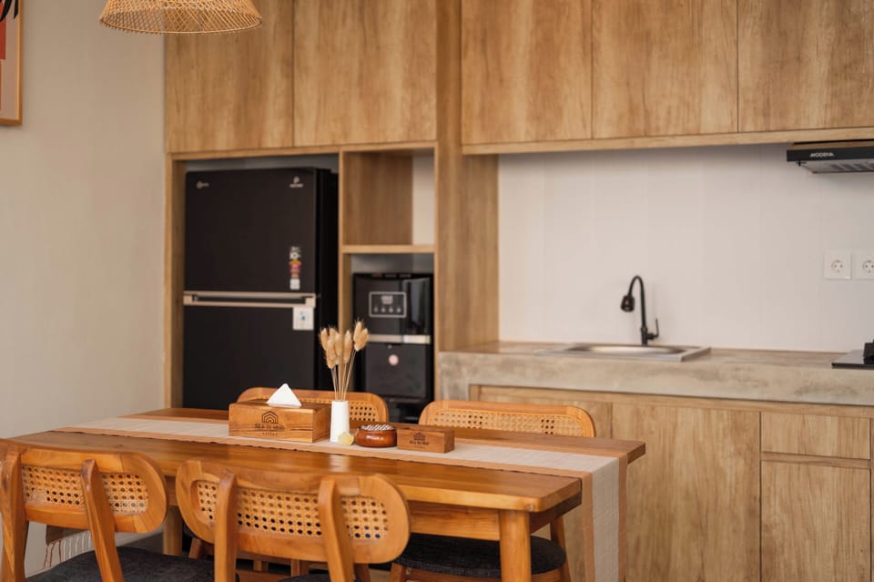 Luxury Villa, Pool View | Private kitchen | Fridge, stovetop, dishwasher, coffee/tea maker