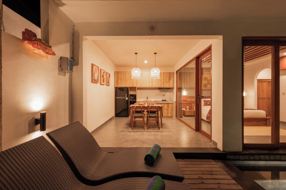 Luxury Villa, Pool View | Private kitchen | Fridge, stovetop, dishwasher, coffee/tea maker