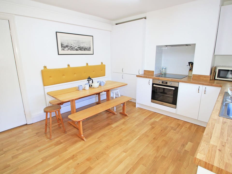 Fridge, dishwasher, electric kettle, toaster
