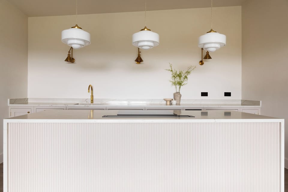 Fridge, dishwasher, electric kettle, toaster