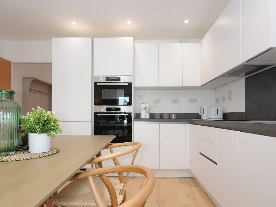 Fridge, microwave, dishwasher, toaster