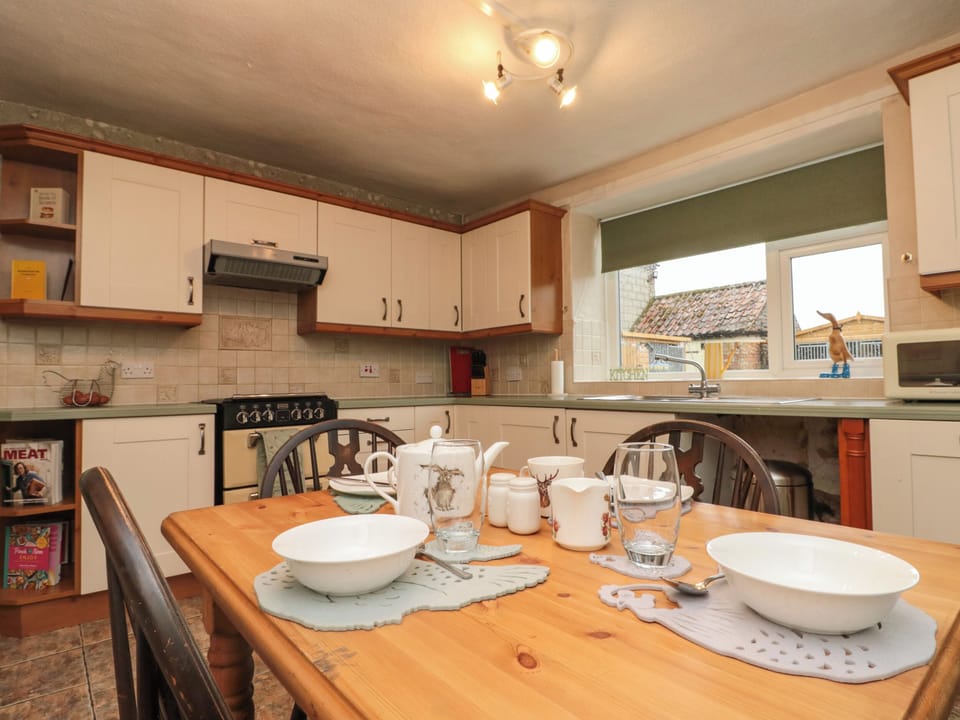 Fridge, dishwasher, electric kettle, toaster