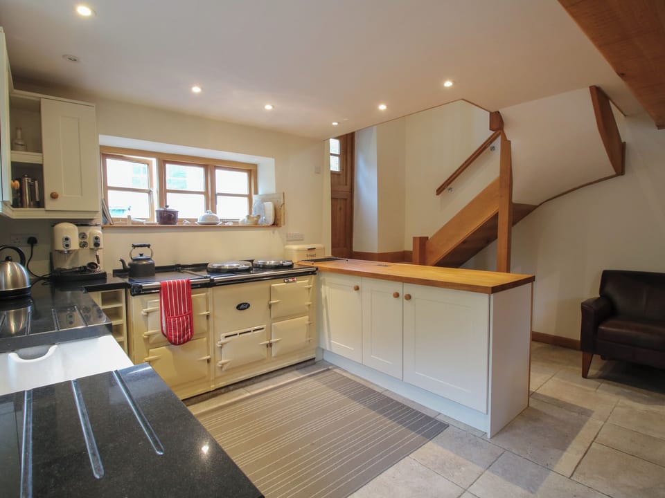 Fridge, dishwasher, electric kettle, toaster