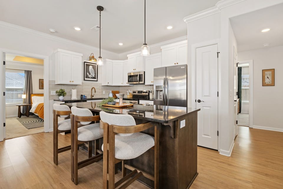 Prepare delicious meals in our fully equipped kitchen.