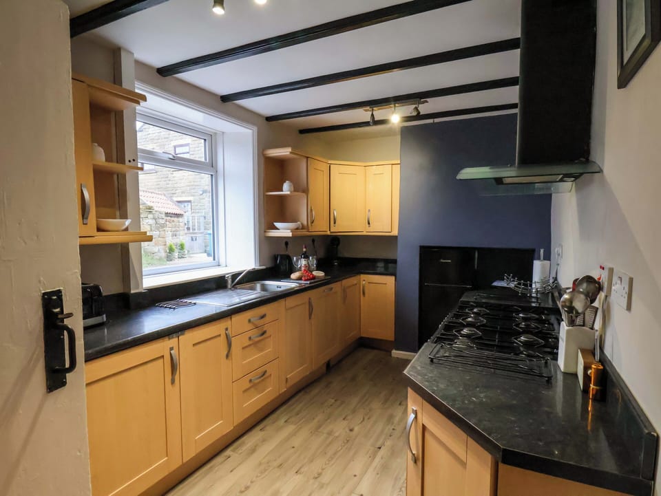 Fridge, dishwasher, electric kettle, toaster