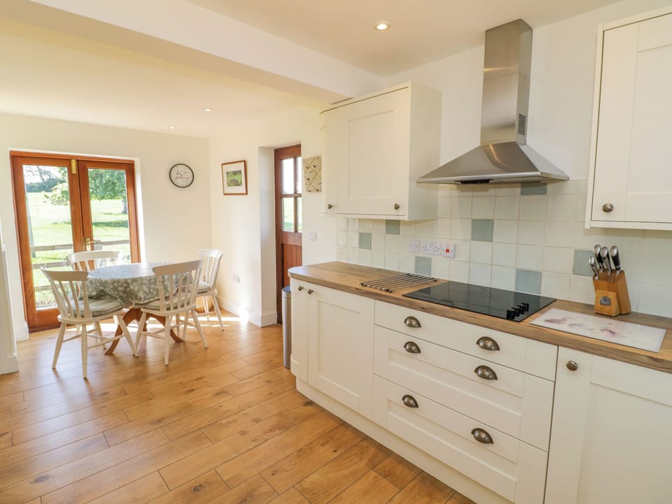 Fridge, dishwasher, electric kettle, toaster