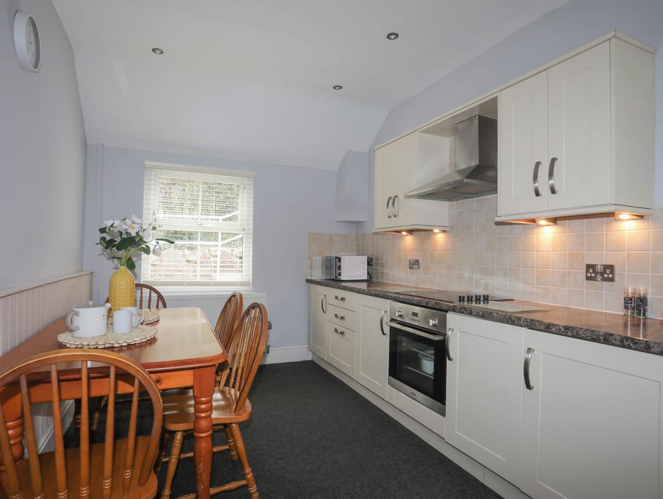 Fridge, dishwasher, electric kettle, toaster