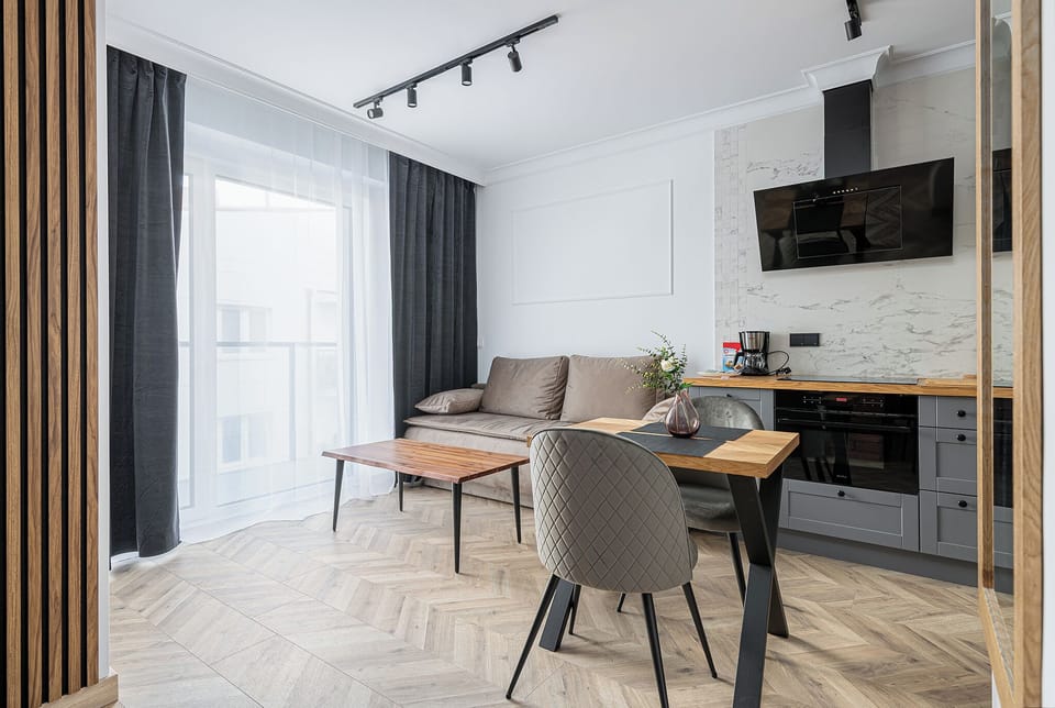 Apartment, Balcony | Living room