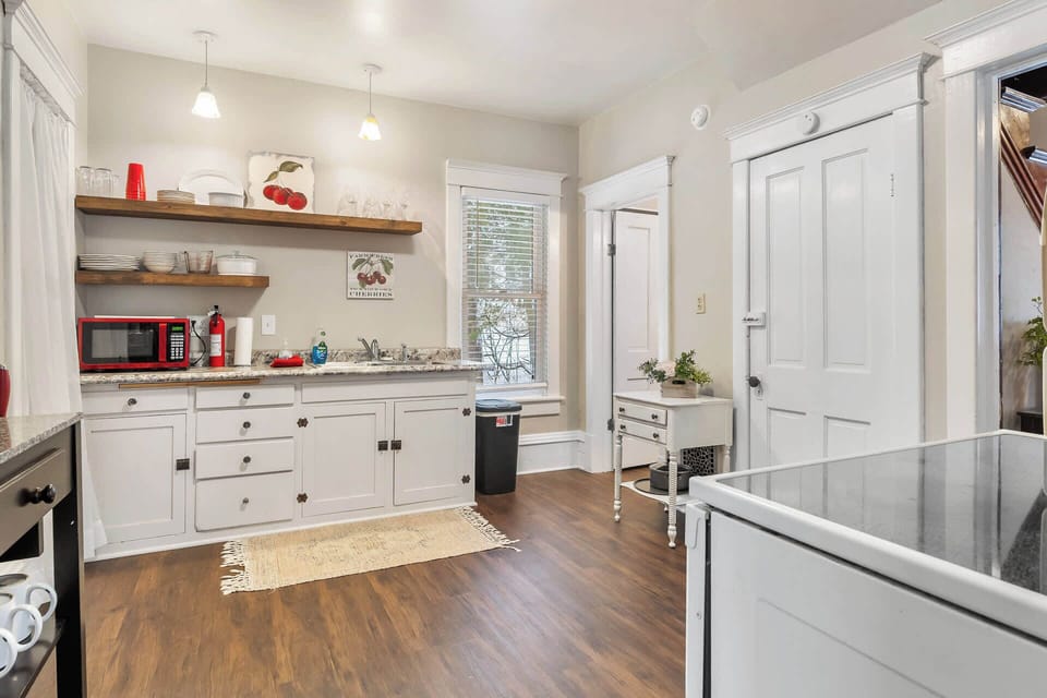 well-equipped kitchen