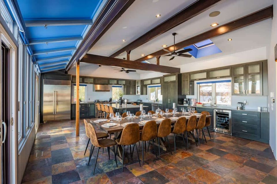 Gather and feast! A spacious dining area perfect for sharing meals and making memories.