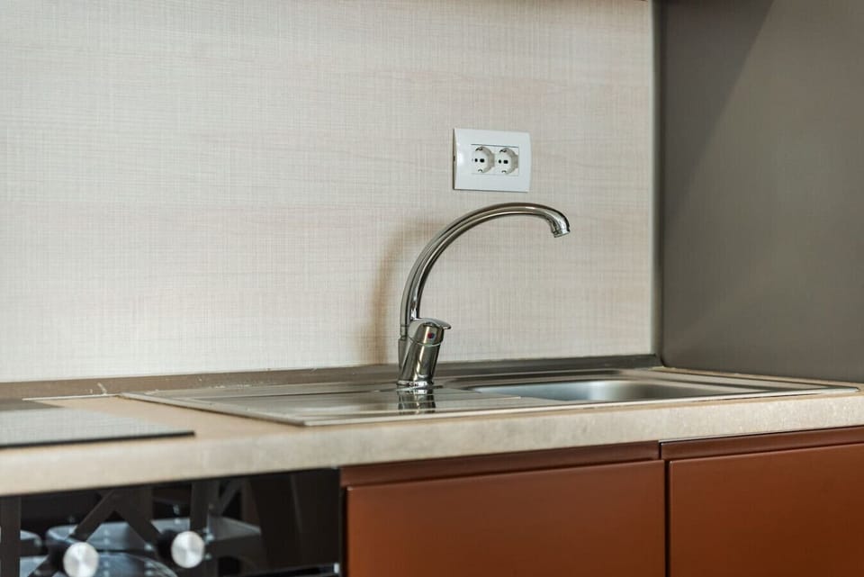 Fully-equipped kitchen details