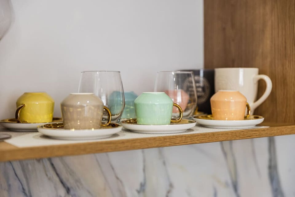 Fully-equipped kitchen details
