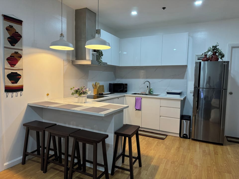 Family Double Room, Balcony, City View | Private kitchen