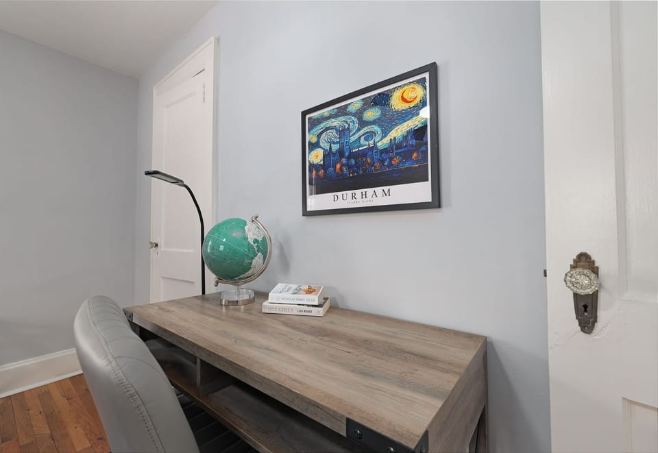 Bedroom#1 with desk/work area