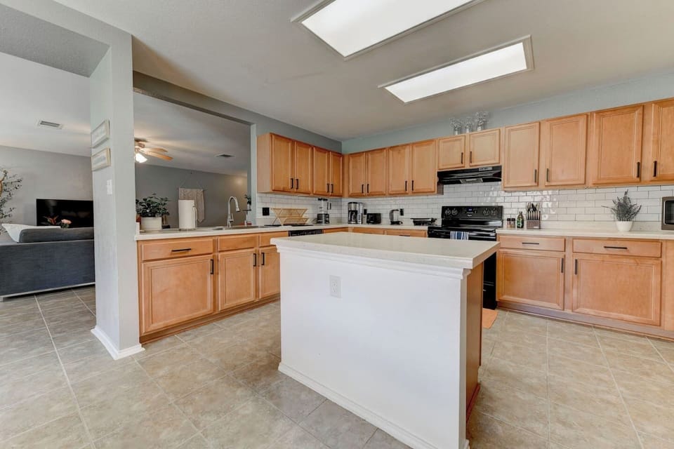 Open concept floorplan