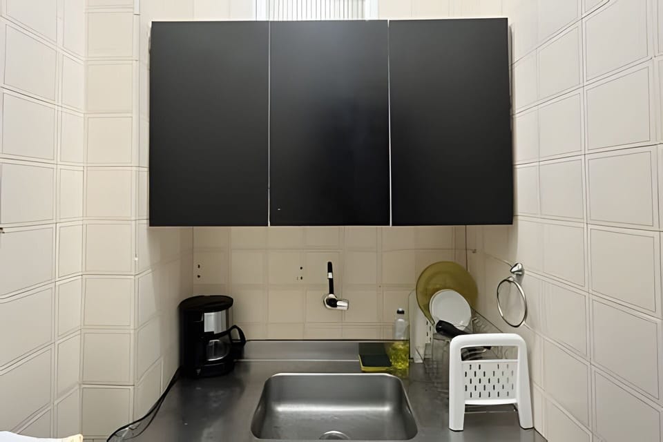 Basic Apartment | Private kitchen | Cleaning supplies