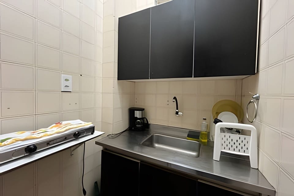 Basic Apartment | Private kitchen | Cleaning supplies