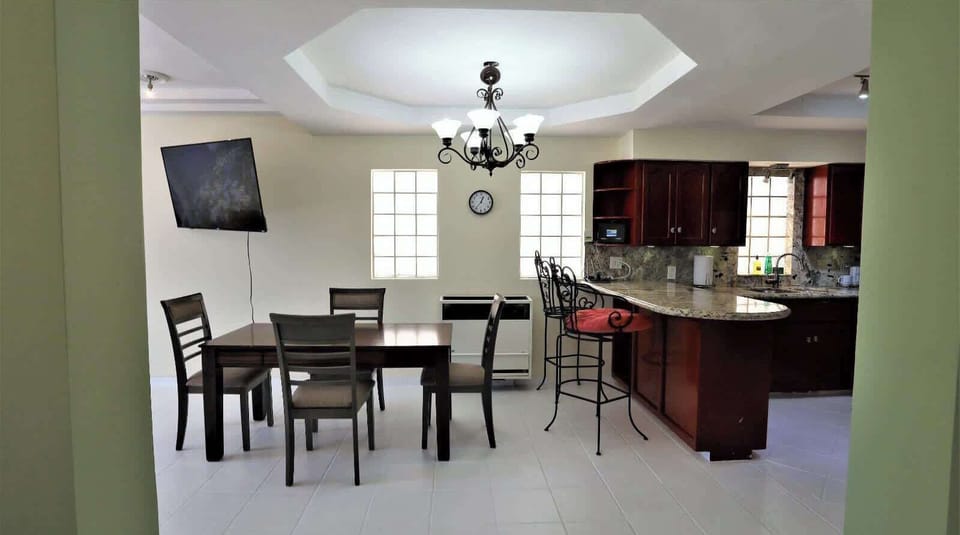 Open-concept kitchen 