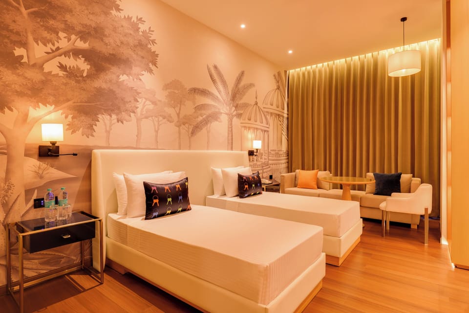 Executive Twin Room | Desk, laptop workspace, WiFi (free)
